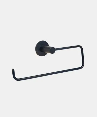 Toallero Abierto Basic Negro Mate