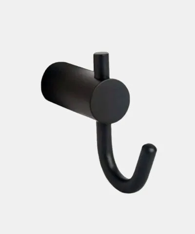 Percha Gancho Net Negro Mate