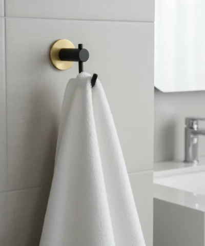 Percha Gancho Basic Golden Black