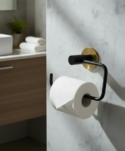 Portarrollo Basic Golden Black