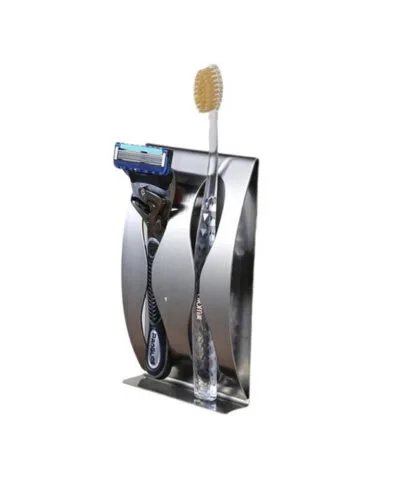 Portacepillero Y Portarrasuradora Doble Adhesivo 3M