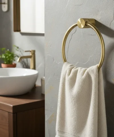 Toallero Aro - Fabric Gold