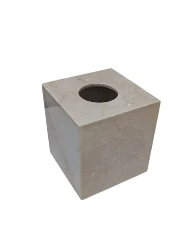 Portatissue Cubo Mesada Marmol Boticcino