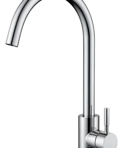 Griferia de Cocina Monocomando Alta Cromada