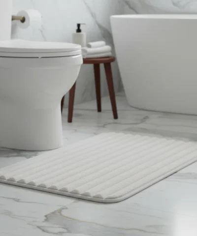 Alfombra Salida Ducha Extra Suave 60x40cm Con Antideslizante