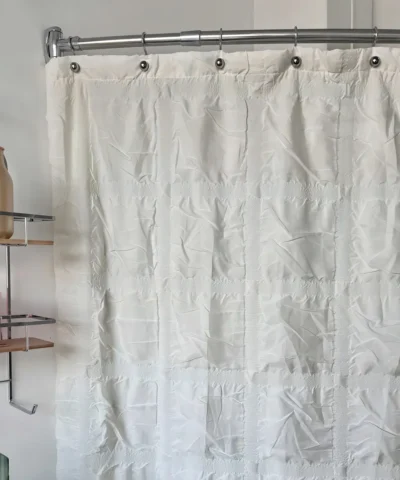 Cortina Baño Hotel Alina Blanca Doble Capa Extra Soft 1,80